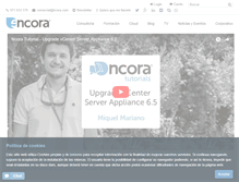 Tablet Screenshot of ncora.com